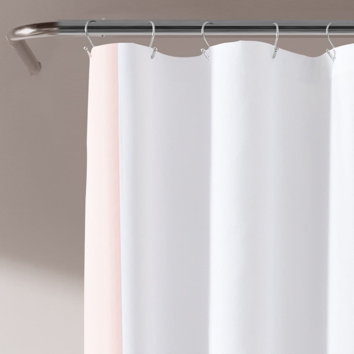 Block Border Shower Curtain