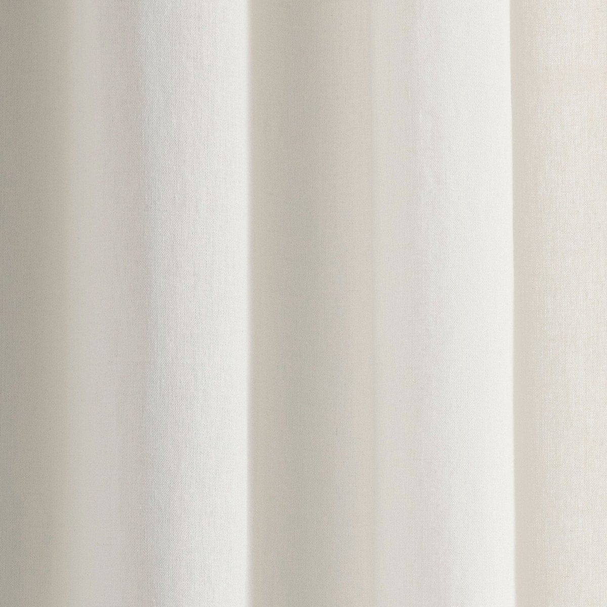 Luxury Modern Flower Linen Like Embroidery Border Window Curtain Panel