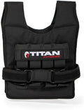 40 LB Adjustable Weight Vest with 2.5 LB Solid Cast Iron Weights S518
