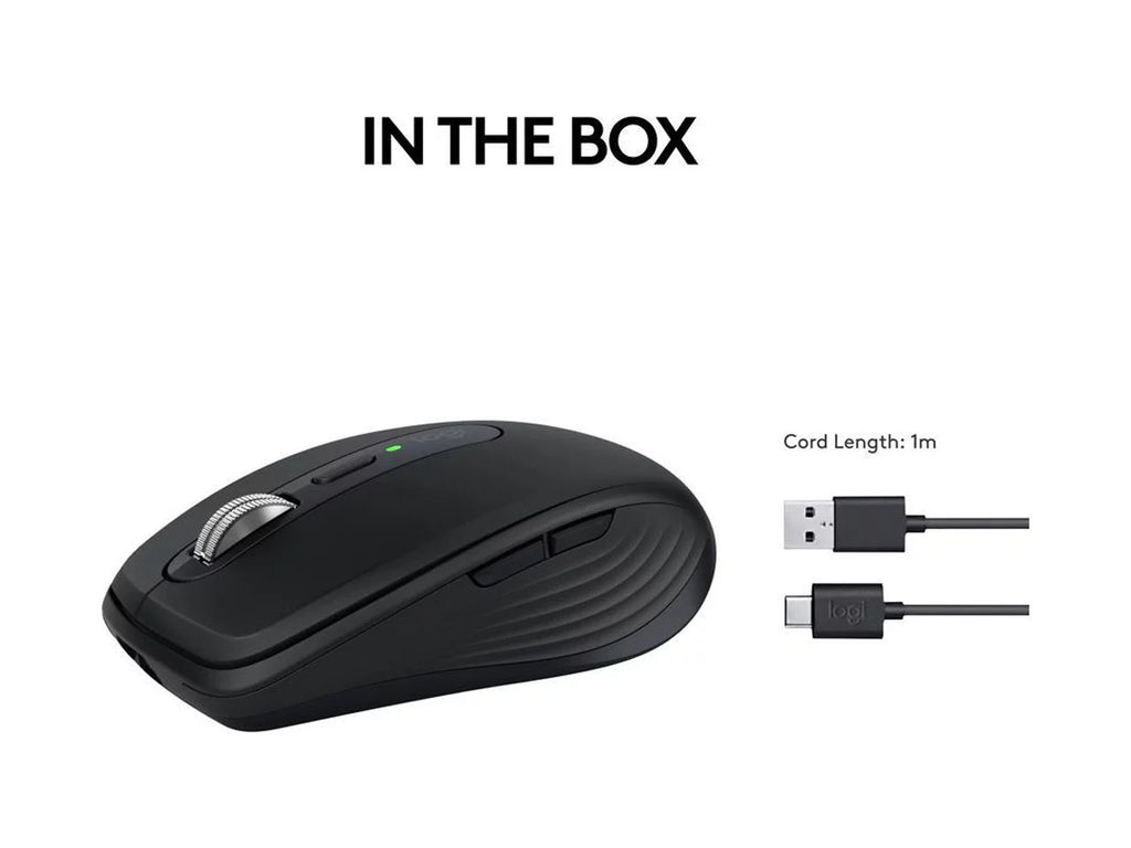 Compact Wireless Mouse, Black L7825