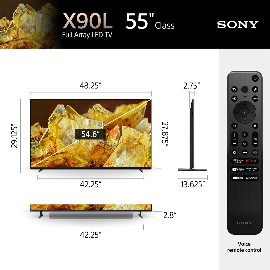 55” 4K HDR Full Array LED Smart Google TV N416