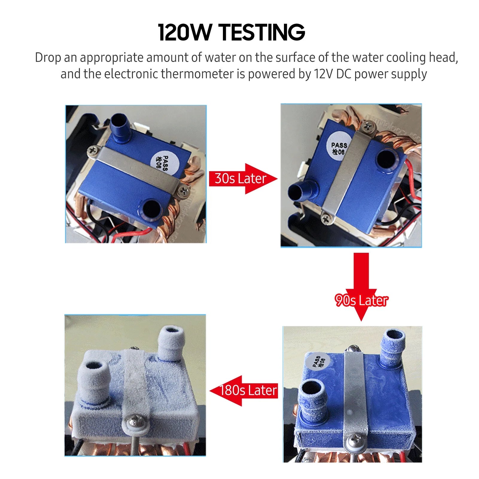 180W Semiconductor Refrigeration Fish Tank Chiller with 6pcs Copper Pipe G99204