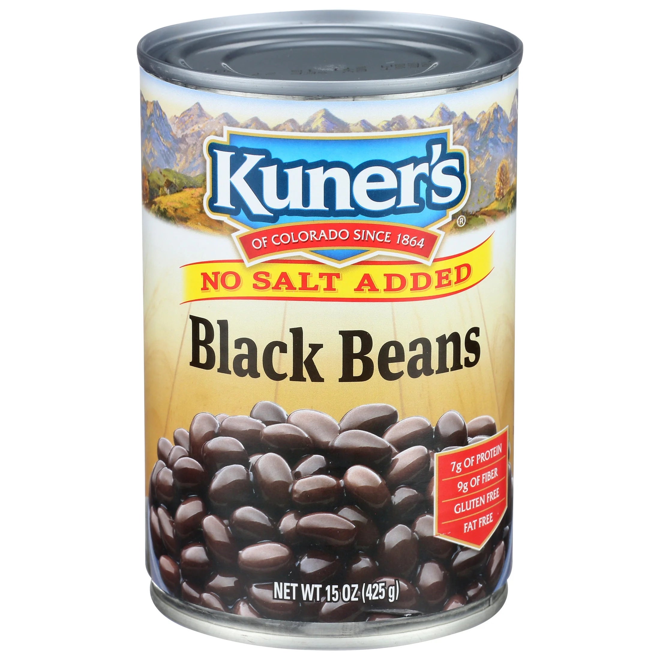 Black Beans No Salt Added 15 oz. Can M777
