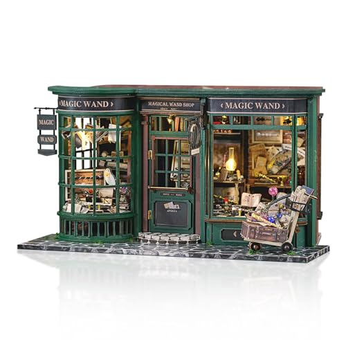 Miniature Dollhouse Kit with Furniture, 1:24 Scale E2416