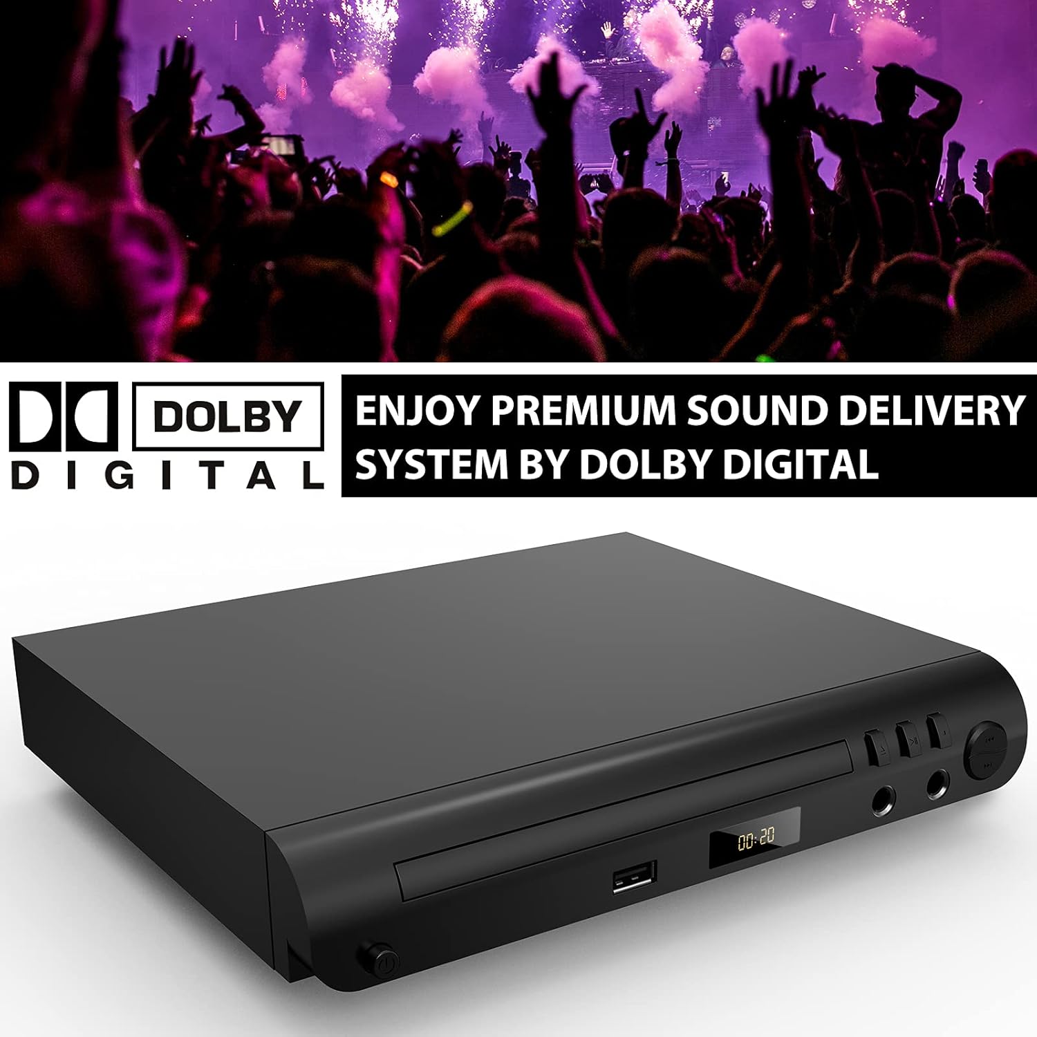 All Region Free DVD Player with HDMI Output D981