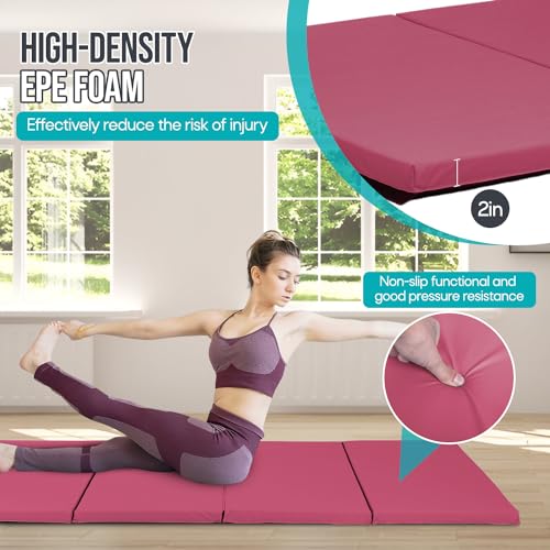 4 Fold Extra Thick High Density Gymnastics Mat C101