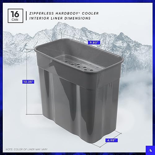 Titan Deep Freeze Cooler - Zipperless Hardbody Cooler G87894