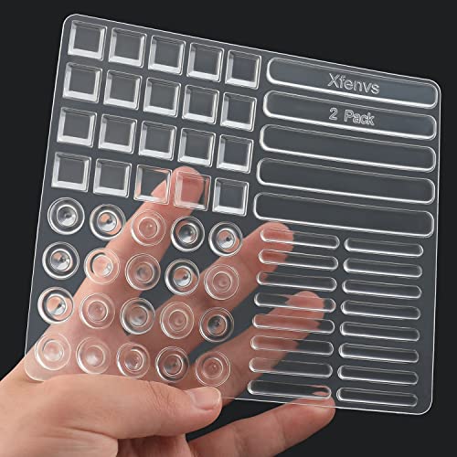 122 PCS Clear Self-Adhesive Rubber Bumper Pads S917