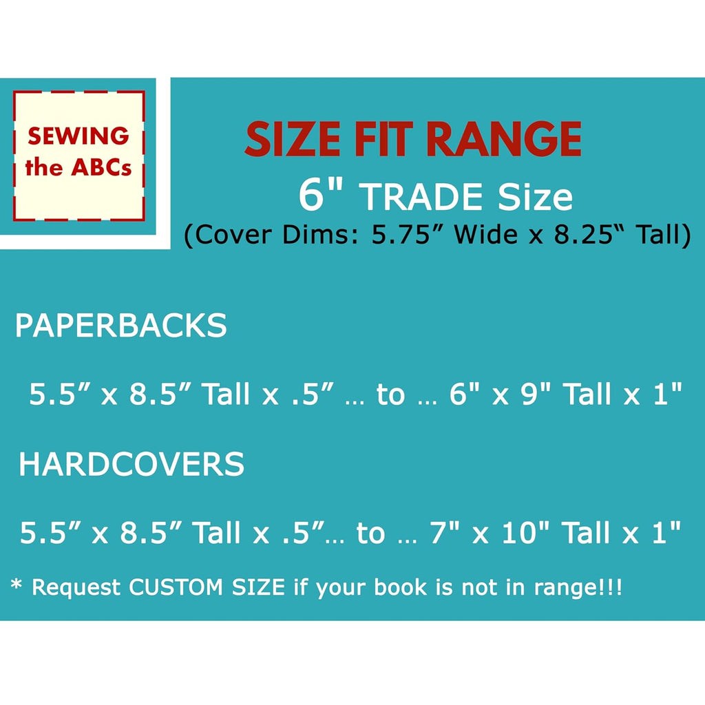 Navy Fabric Stretch Book Cover for Paperback Novels L4147