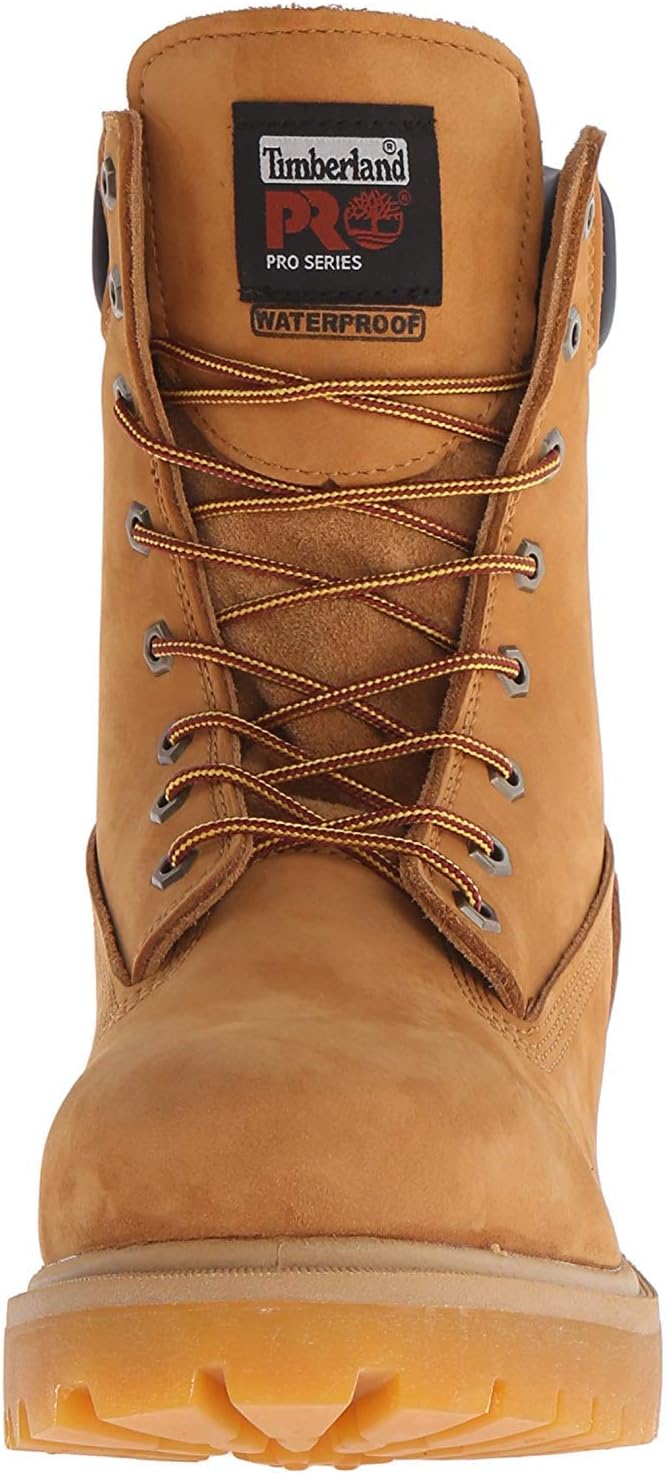 Wheat Nubuck 8 Inch Work Boots G676