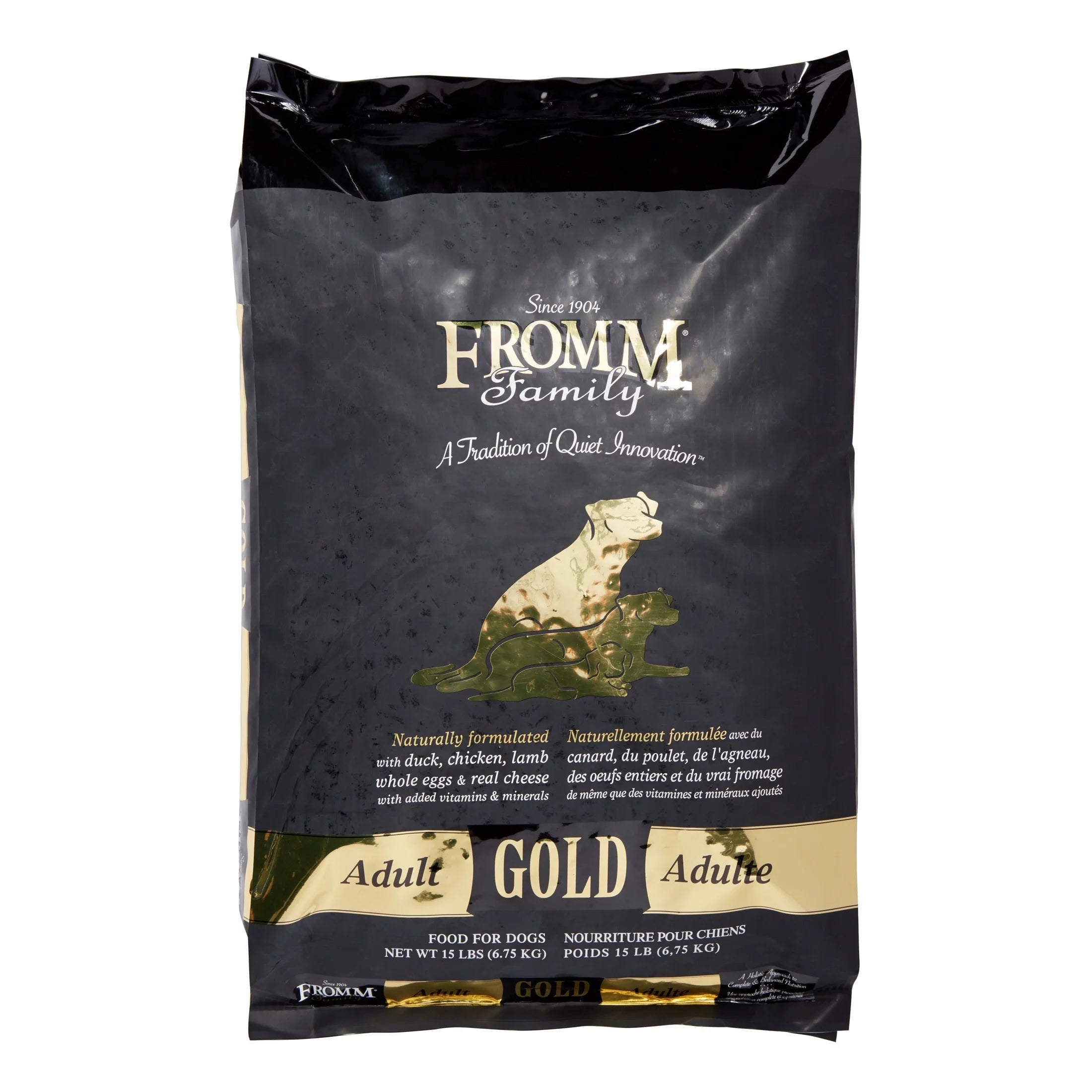 Duck, Chicken & Lamb Adult Dry Dog Food, 15 lb T627
