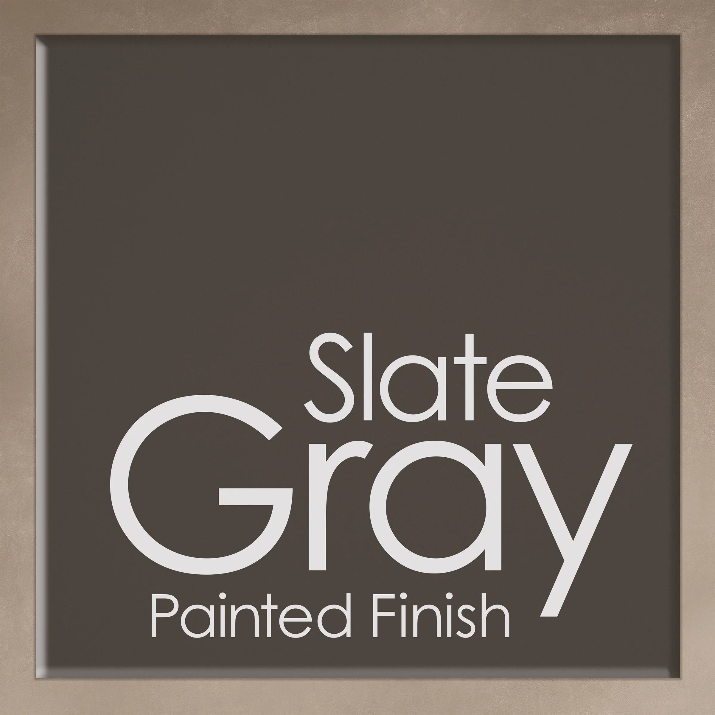 Slate Gray 5 Tier Leaning Bookshelf Z215384