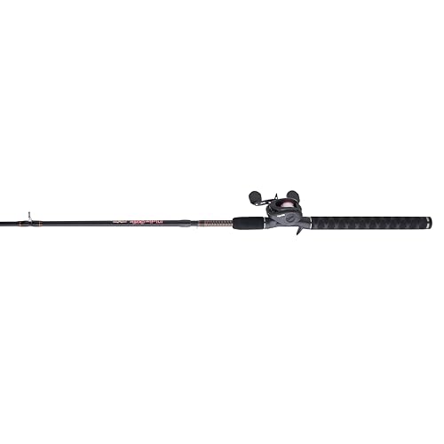 Low Profile Baitcast Reel and Fishing Rod Combo J584059