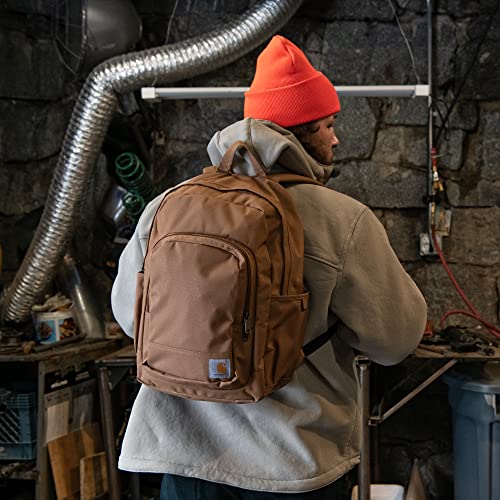Black 25L Water-Resistant Backpack with Laptop Sleeve E47847
