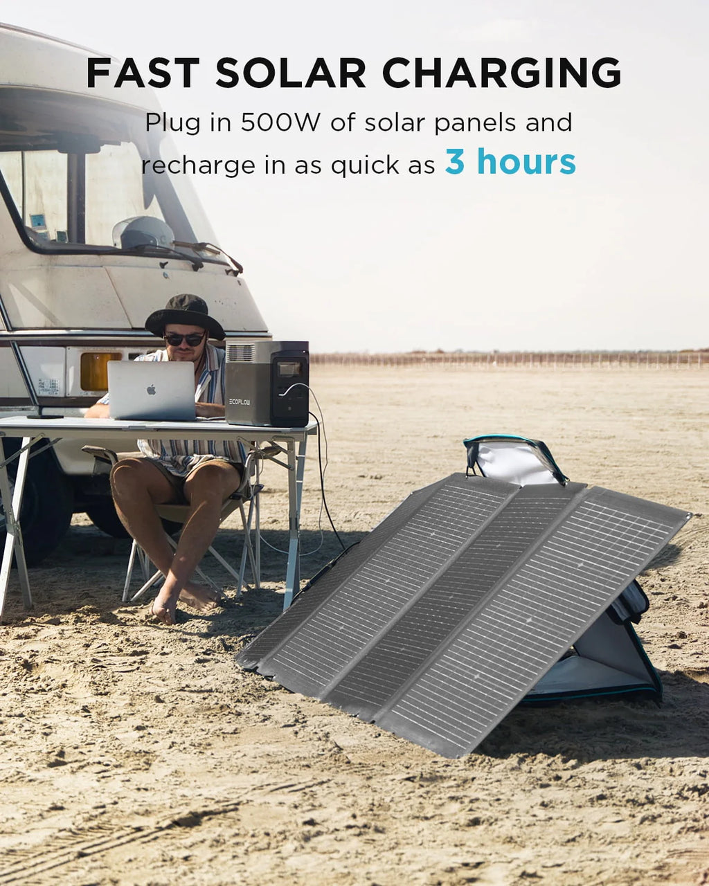Portable Power Station 1024Wh to 2048Wh 2200W Solar Generator K468962