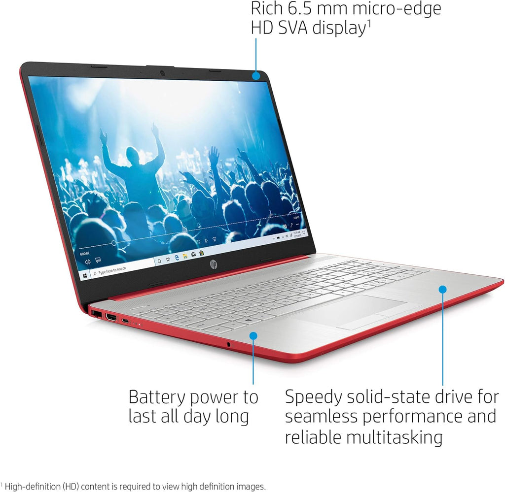 15.6in Laptop Intel Pentium Quad-Core N5000 4GB RAM 500GB Hard Drive Windows 10 S Renewed X7689