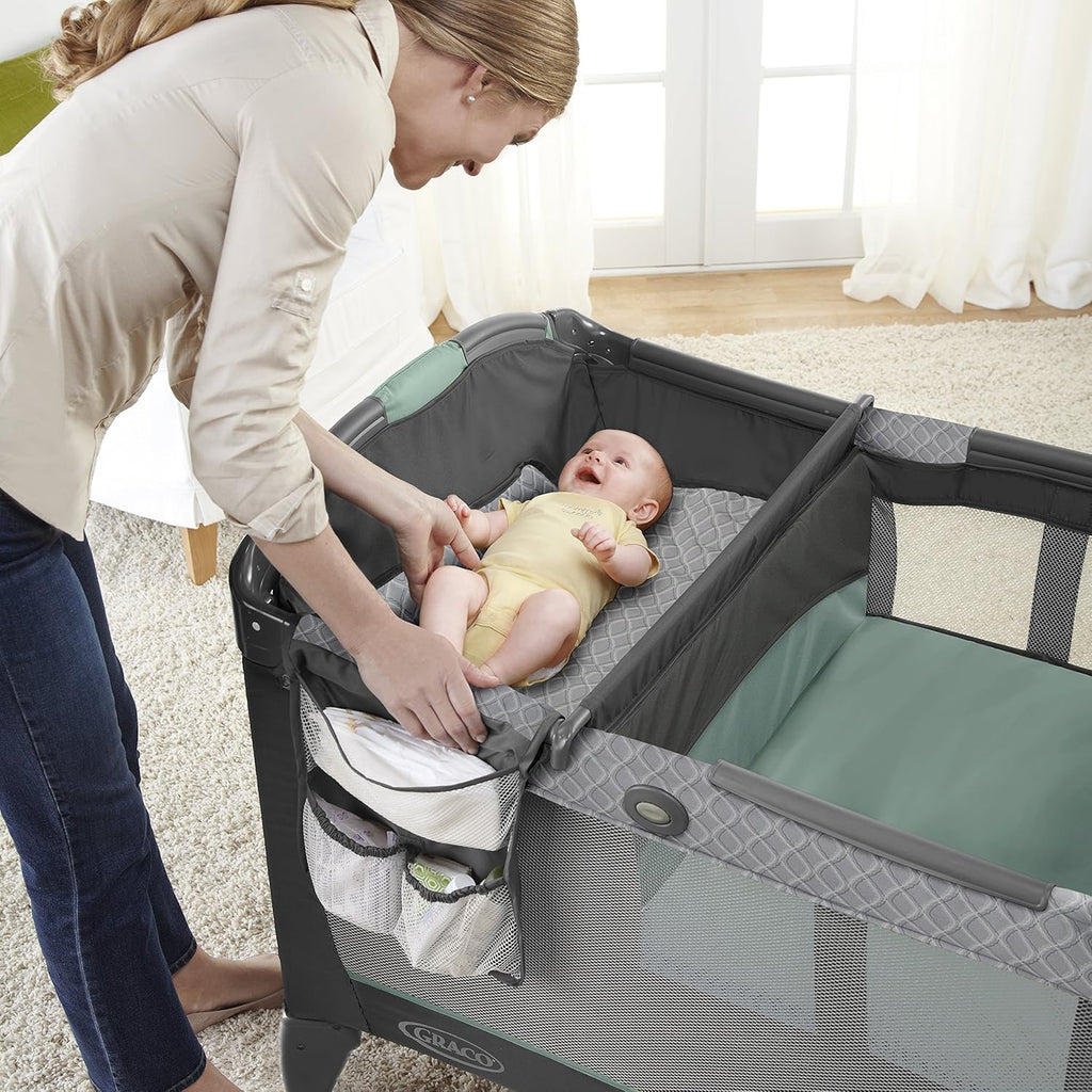 Pack and Play Playard with Portable Changing Pad, 40x28.5x29 Inch Z604