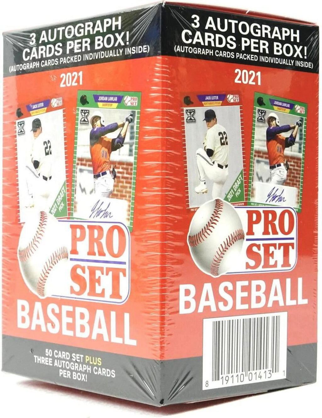 Factory Sealed Blaster Box with 50 Card Set and 3 Autograph Cards A14395