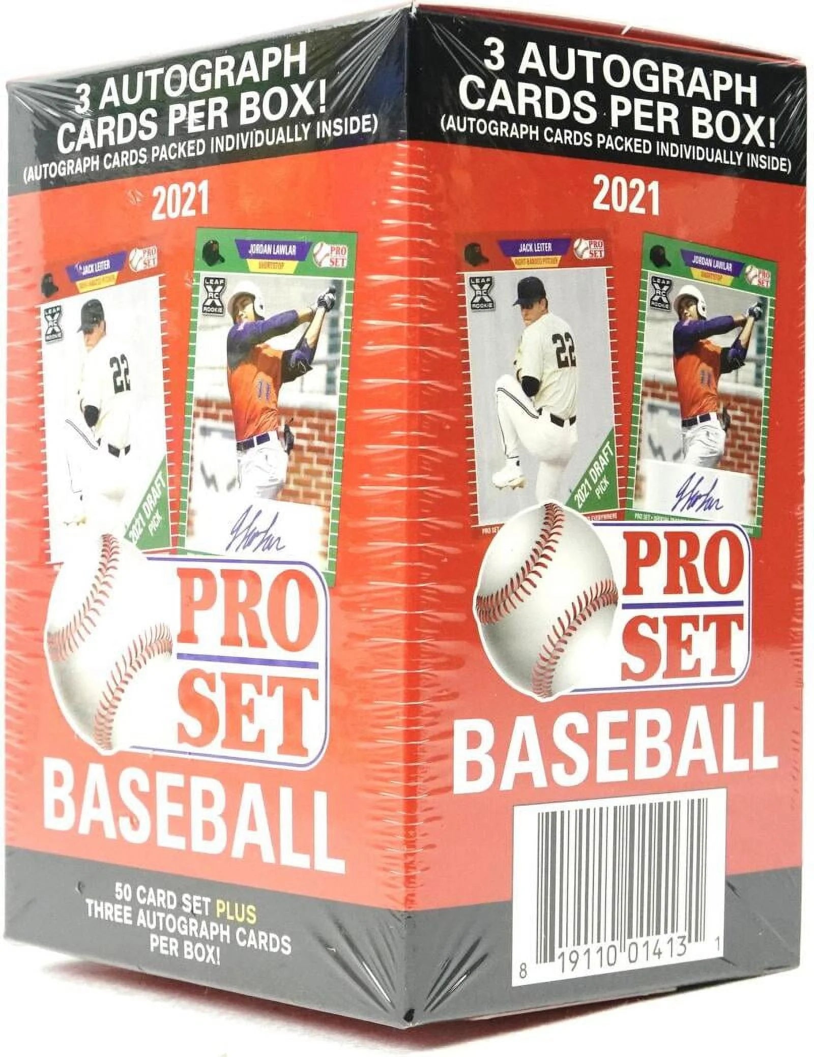 Factory Sealed Blaster Box with 50 Card Set and 3 Autograph Cards A14395