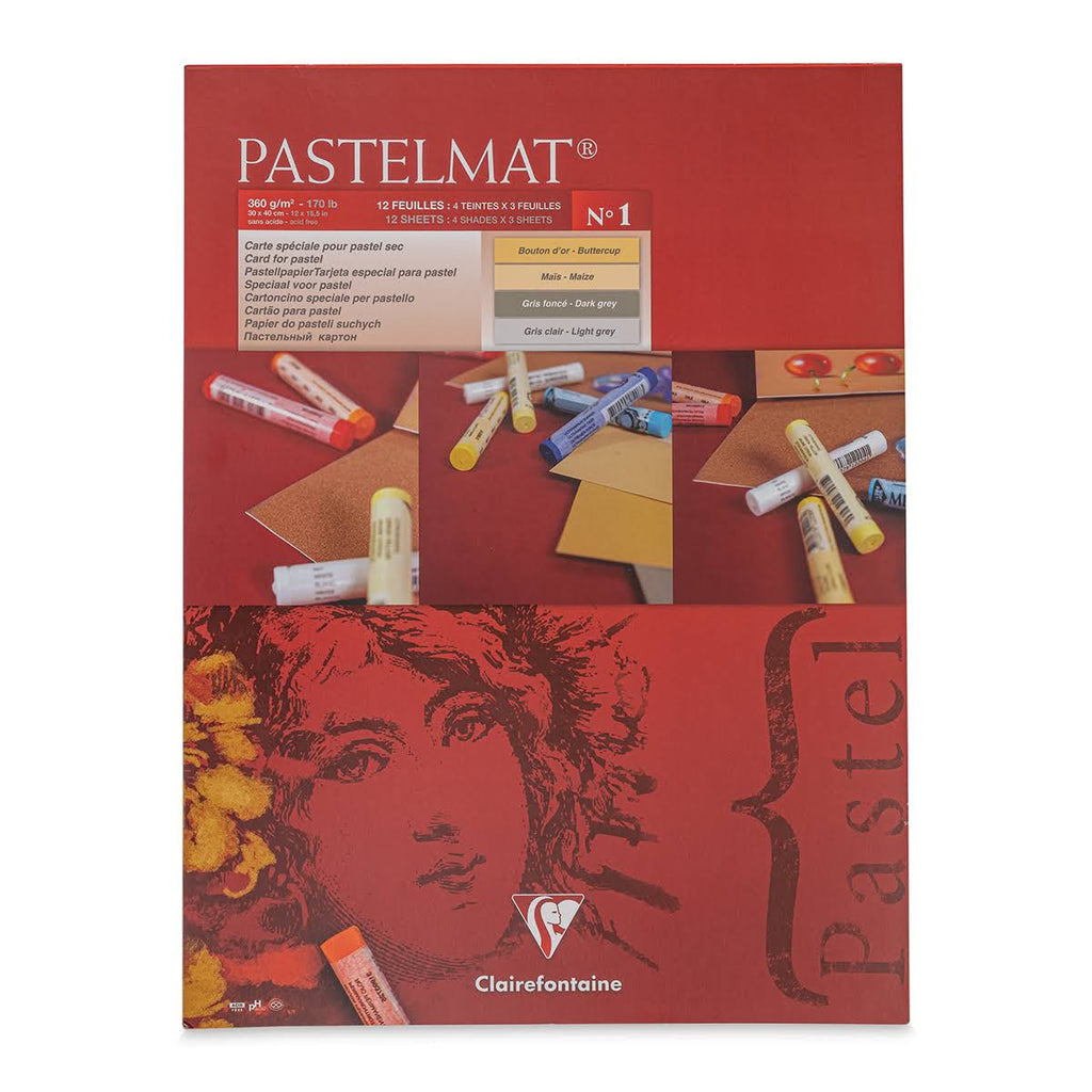 30x40cm 12 Sheets 360gsm Pastelmat Pad V83640