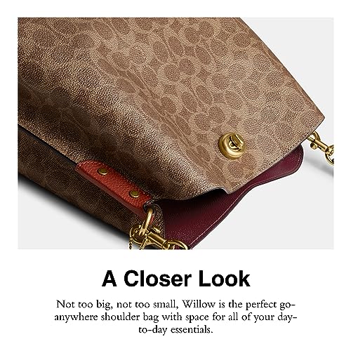 Polished Pebble Leather Willow Shoulder Bag G979267