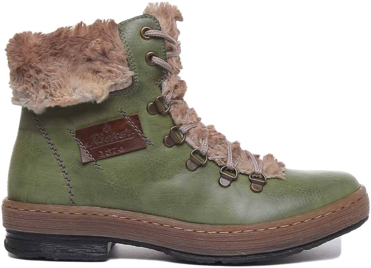 Green Rieker Shoes L7101