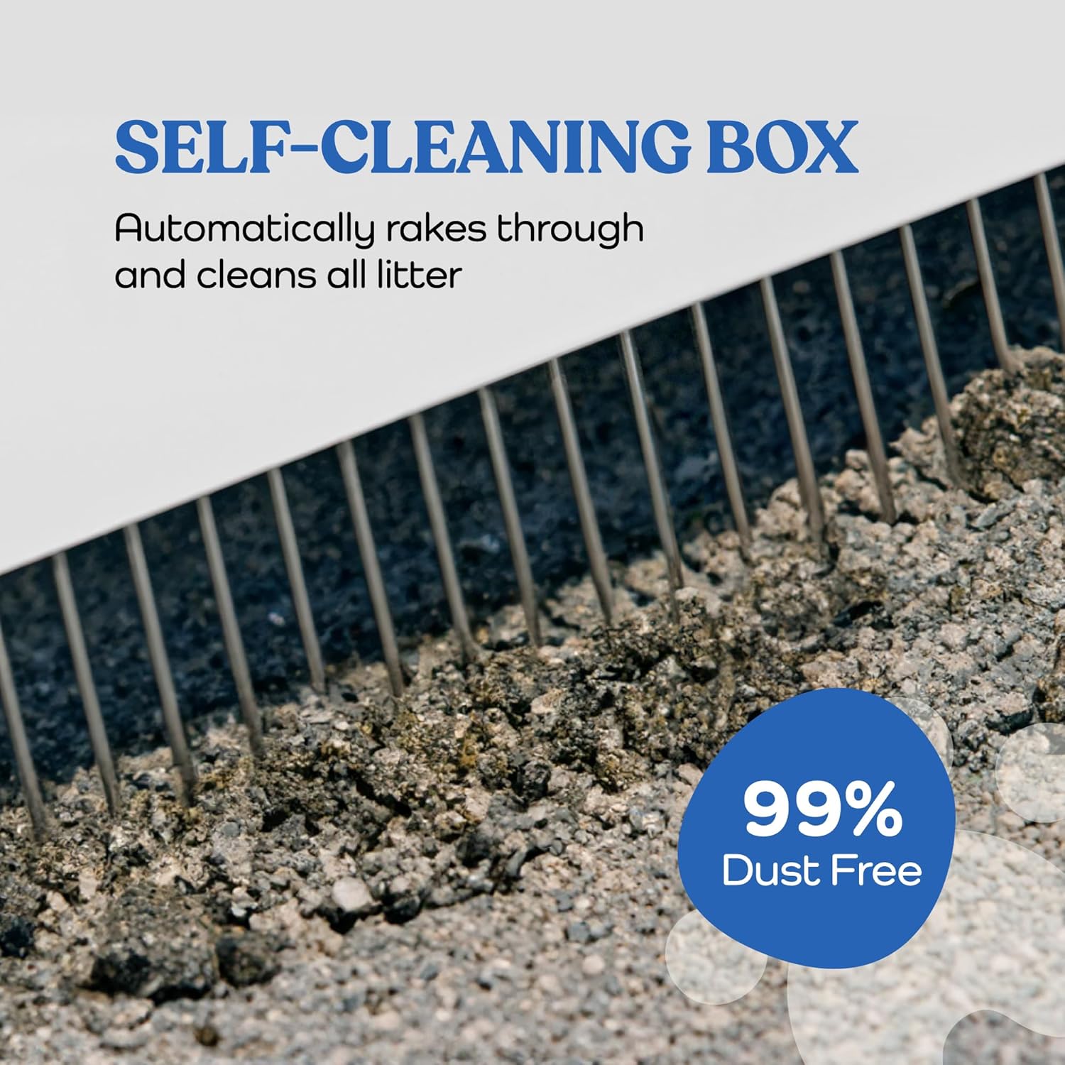 Automatic Self Cleaning Cat Litter Box with Odor Eliminator E298