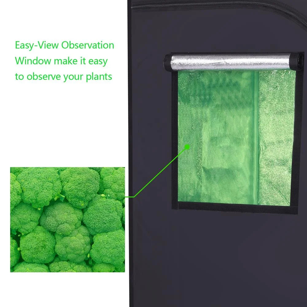 32" x 64" Mylar Hydroponic Grow Tent J108