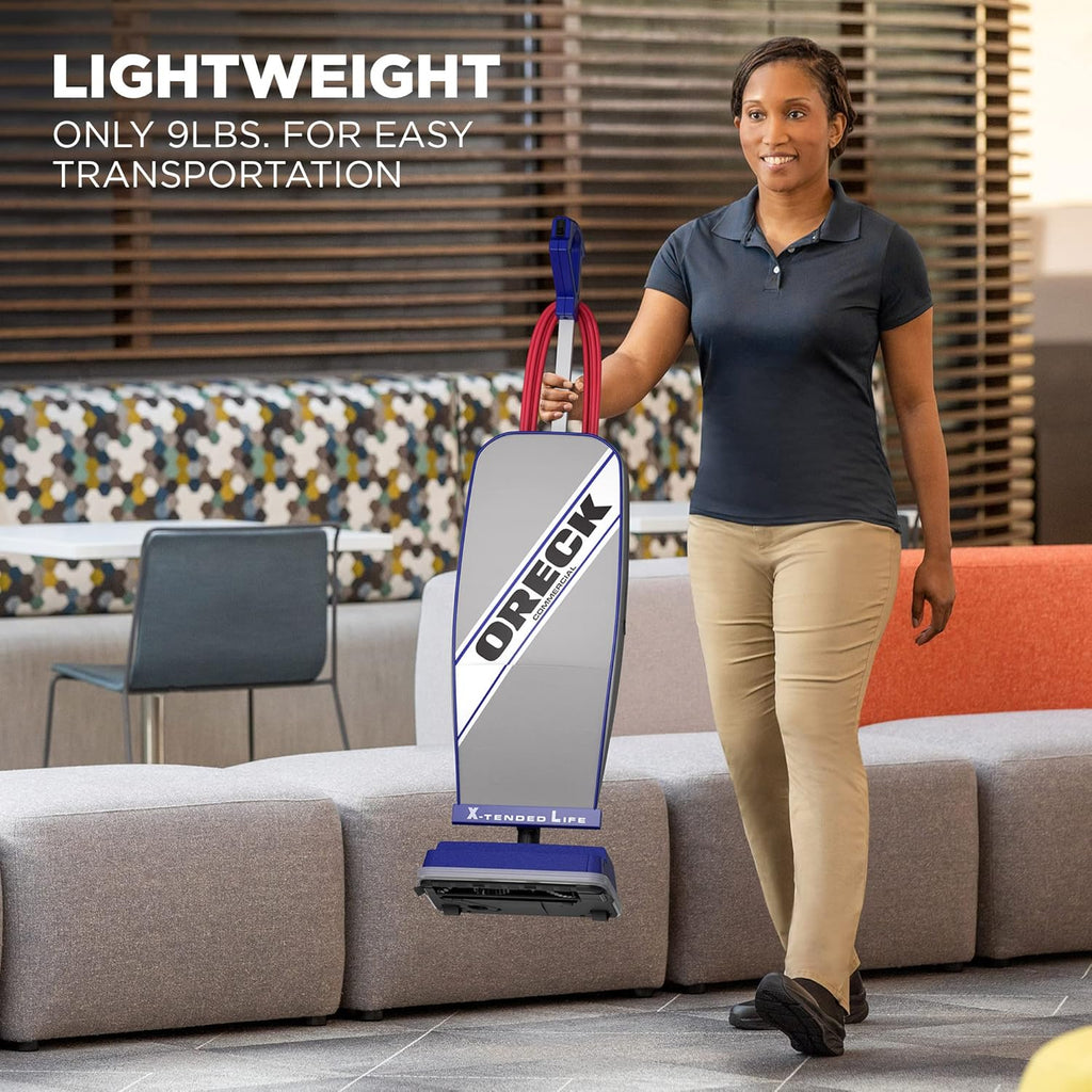 Gray/Blue Upright Vacuum Cleaner B1175