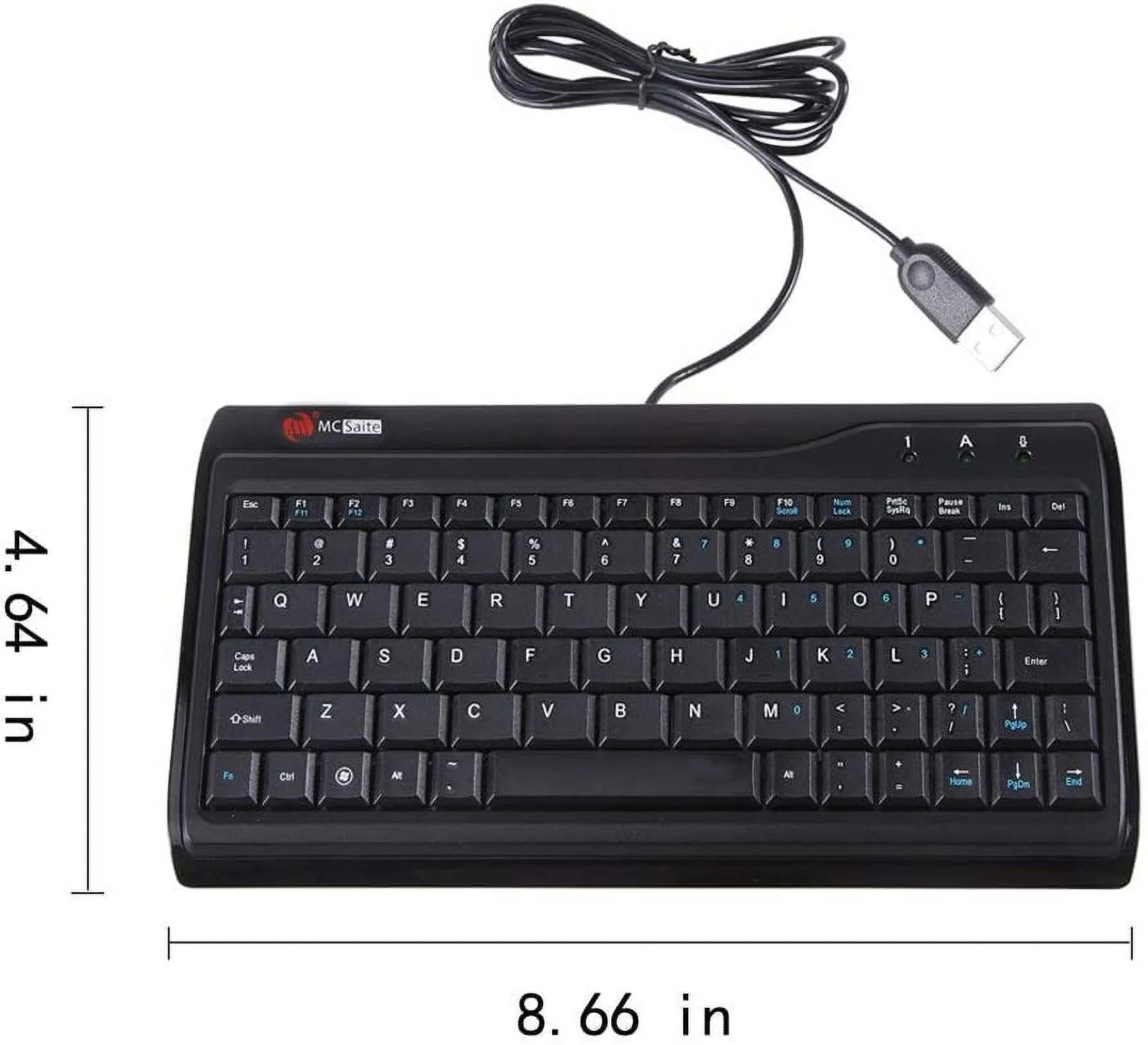 78 Keys Wired Keyboard F186432
