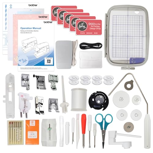 5" x 7" Combo Embroidery & Sewing Machine J281390