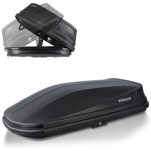 Heavy Duty Hard Shell Waterproof Rooftop Cargo Box, 62 x 31 x 15 Inches, 16 Cubic Feet I635