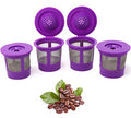 4 Pack Reusable K Cups Coffee Filter Pod for Keurig V19405