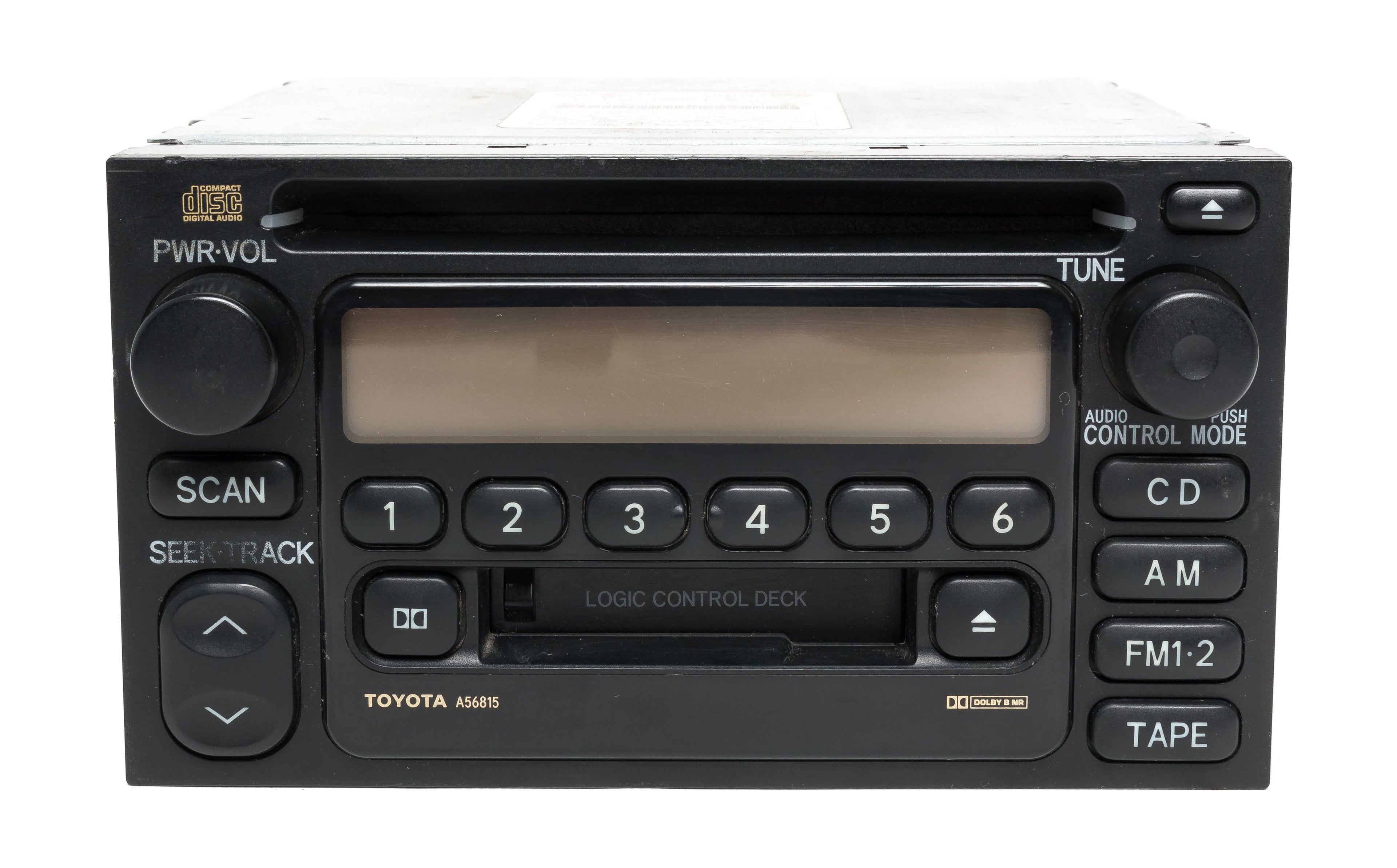 OEM Am FM Radio Cassette CD Player N137