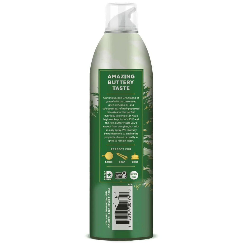 Original Ghee Oil Cooking Spray, 5 Ounce, Non-Stick High Heat Blend F4107