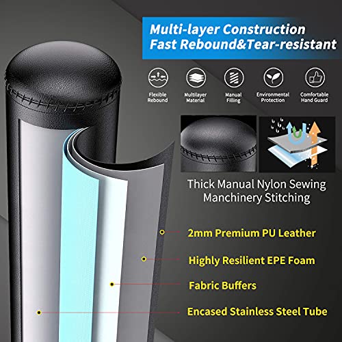70''-205lbs Freestanding Punching Bag with Stand D603555
