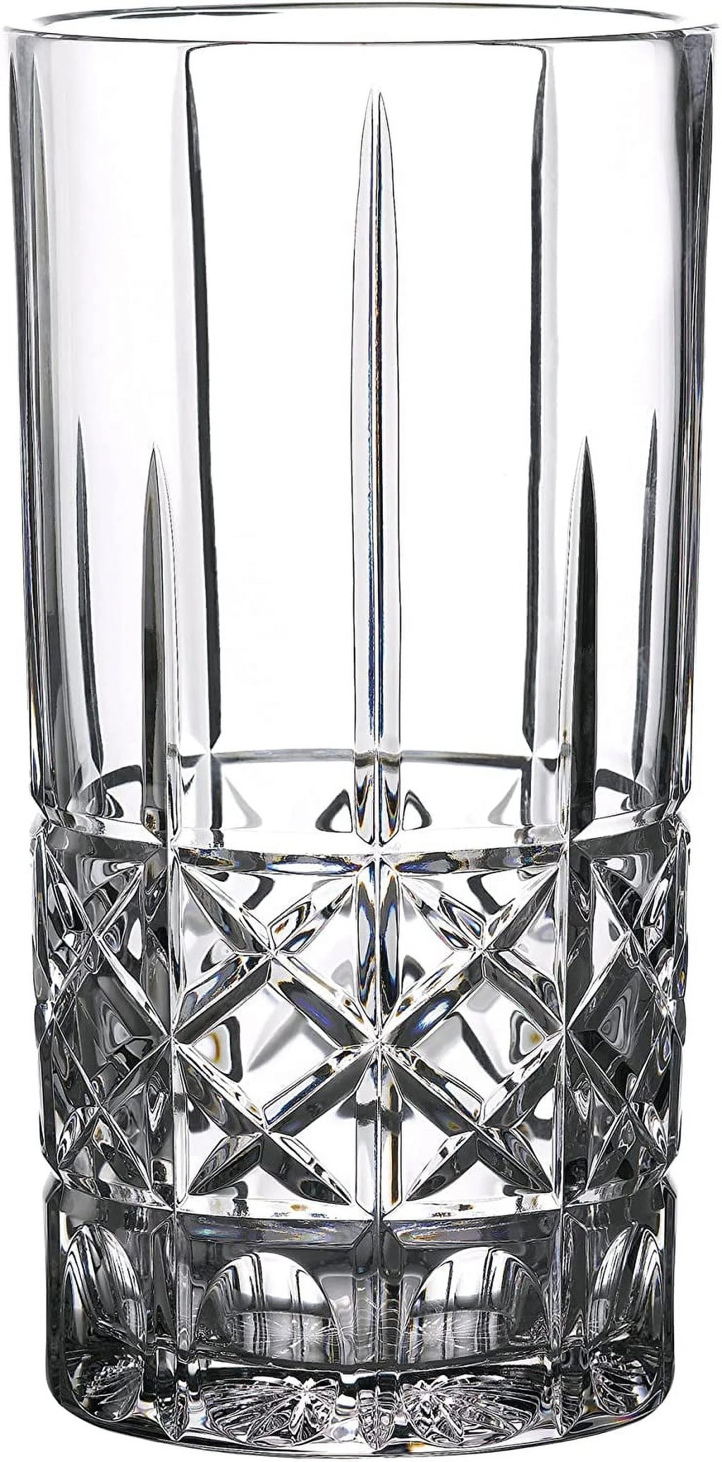 Clear Crystalline Vase 9 inches L1982