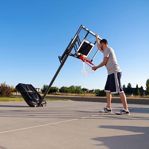 54-Inch Polycarbonate Adjustable Basketball Hoop N595