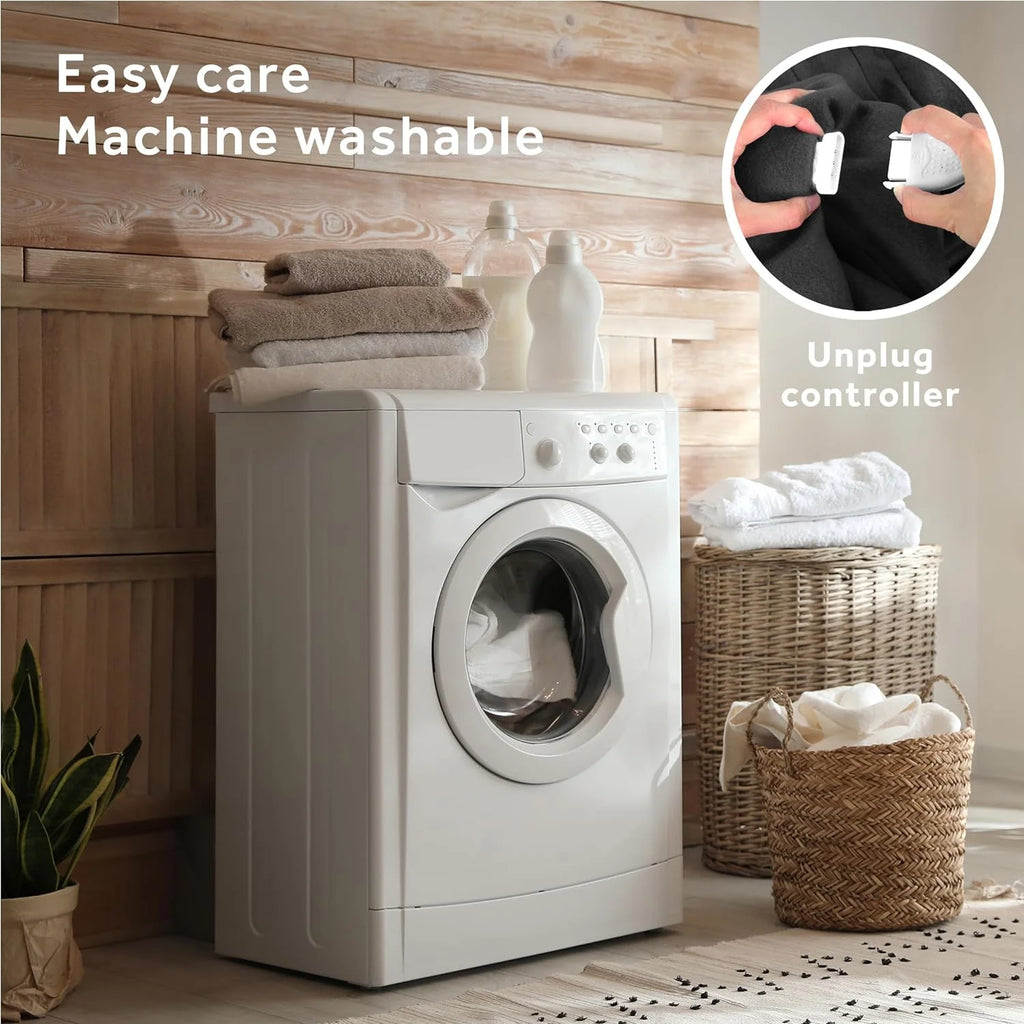 Twin Heated Blanket Machine Washable C235357
