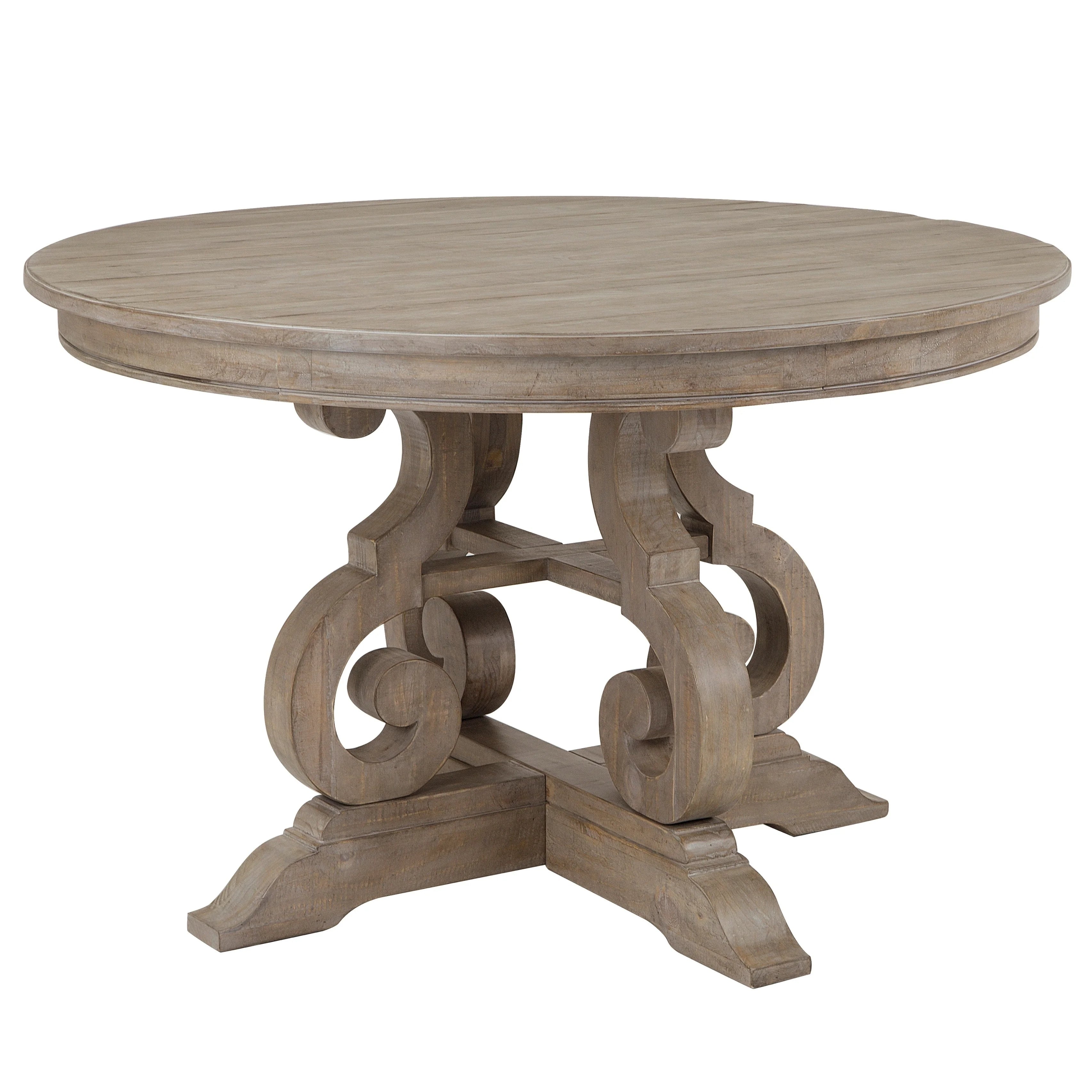 Dove Tail Grey Round Dining Table Z190700