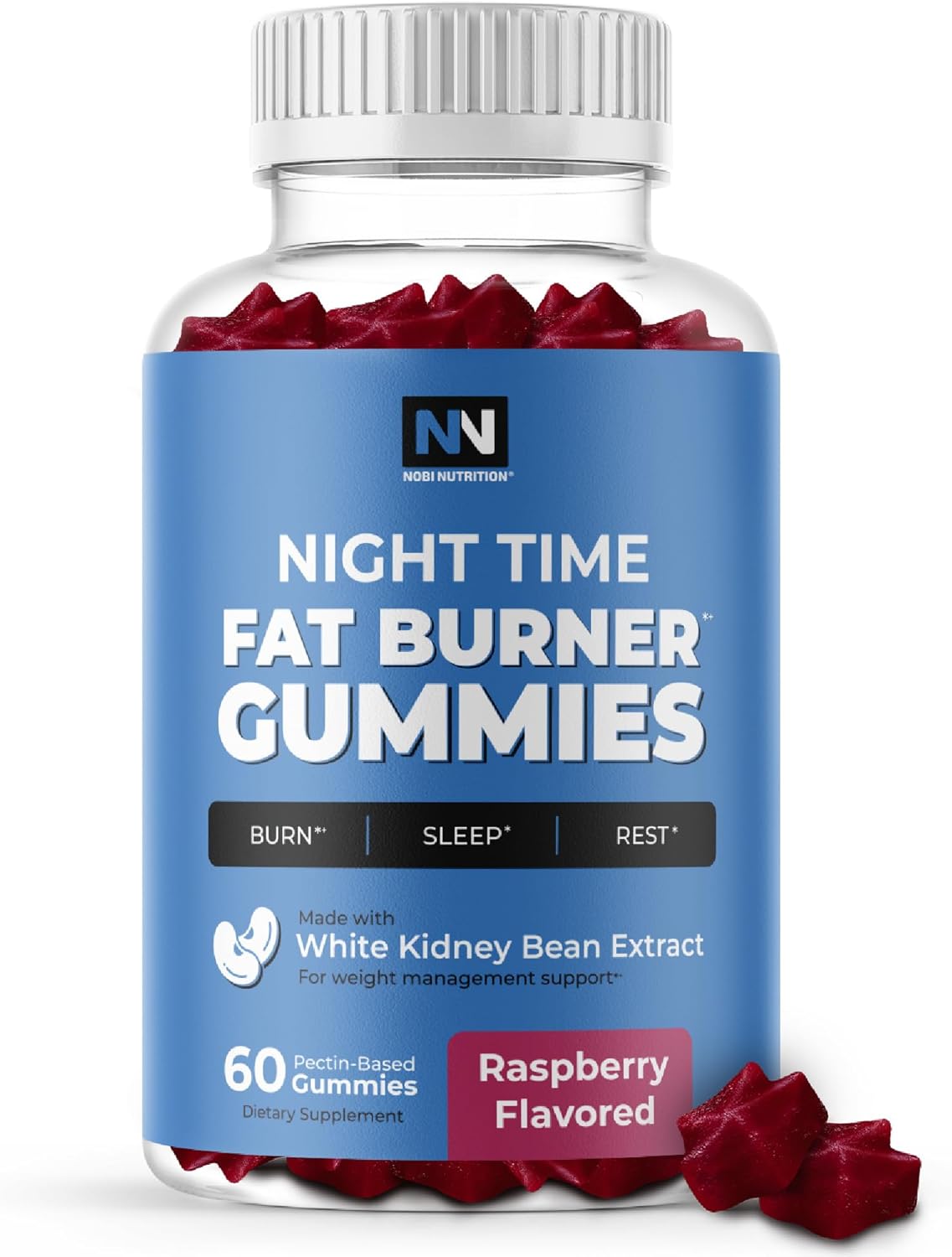 Night Time Fat Burner Gummies 60ct X654381