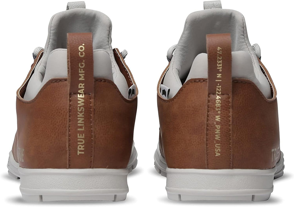 Soft White/Brown Golf Shoes M21479