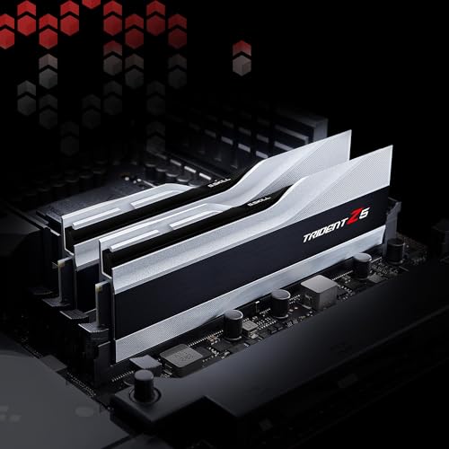 DDR5 RAM 32GB (2x16GB) 6000MT/s CL36-36-36-96 Metallic Silver Desktop Computer Memory T2431
