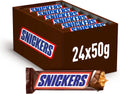 24 bars x 50g Chocolate Covered Caramel Peanuts Candy Bar X85024