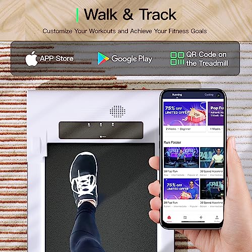 Under Desk Treadmill with Remote Control and LED Display L219