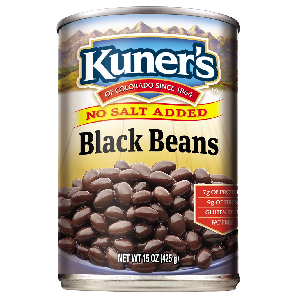 Black Beans No Salt Added 15 oz. Can M777
