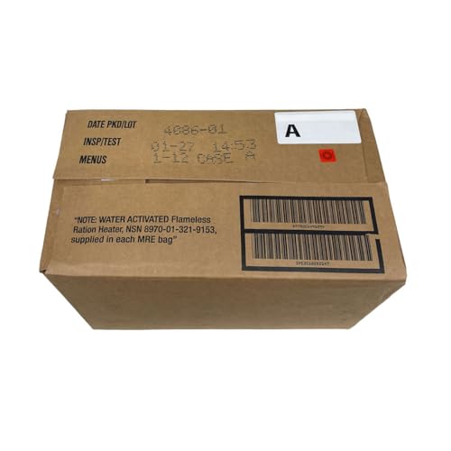 MRE Case Meals-Ready-To-Eat V91801