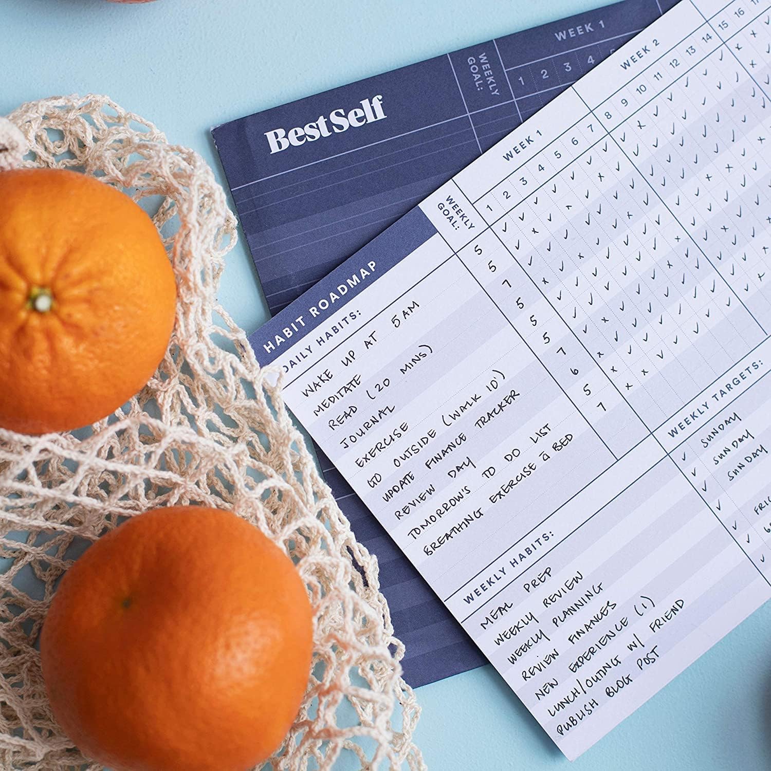 13-Week Goal Tracker Journal Planner R29178
