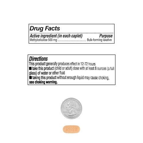 100 Count 500 mg Fiber Caplets I439451