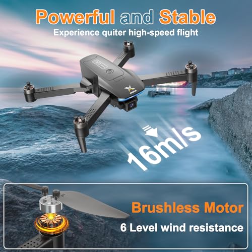 4K Camera Drone with Brushless Motor E86792